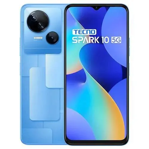 TECNO SPARK 10 5G 256GB internal storage +16(8+8)GB RAM 50MP Ultra Clear Camera Android 13 90Hz Refresh rate  6.6" HD+ Display Dual SIM 5000mAh + 18W type c fast charger smartphones