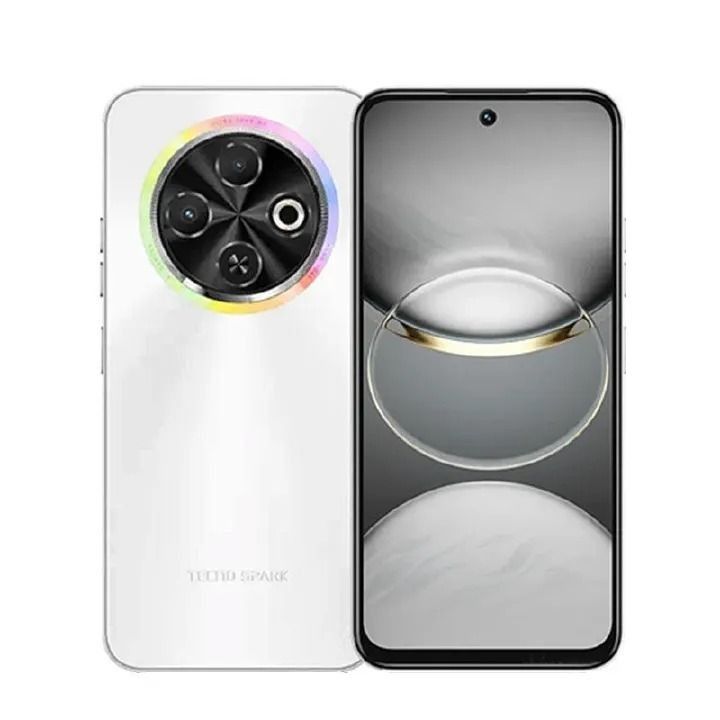 New Arrival TECNO SPARK 30C 128GB +8(4+4)GB 120Hz 6.6" Dynamic Port 50MP 8.0 MP SELFIE Stereo Dual Speakers 5000mAh 18W Type-C Dual SIM 4G  Side Fingerprint Smart Phones