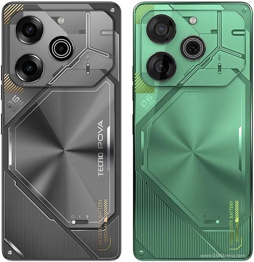 Brand New Tecno Pova 6 Neo 6.78" FHD+ 120Hz 256GB+16(8+8)GB RAM MTK Helio G99 Ultimate 33W 7000mAh 50MP MAIN CAMERA 8.0MP SELFIE Dual Speaker Android 14 Dual Sim Smart Phone