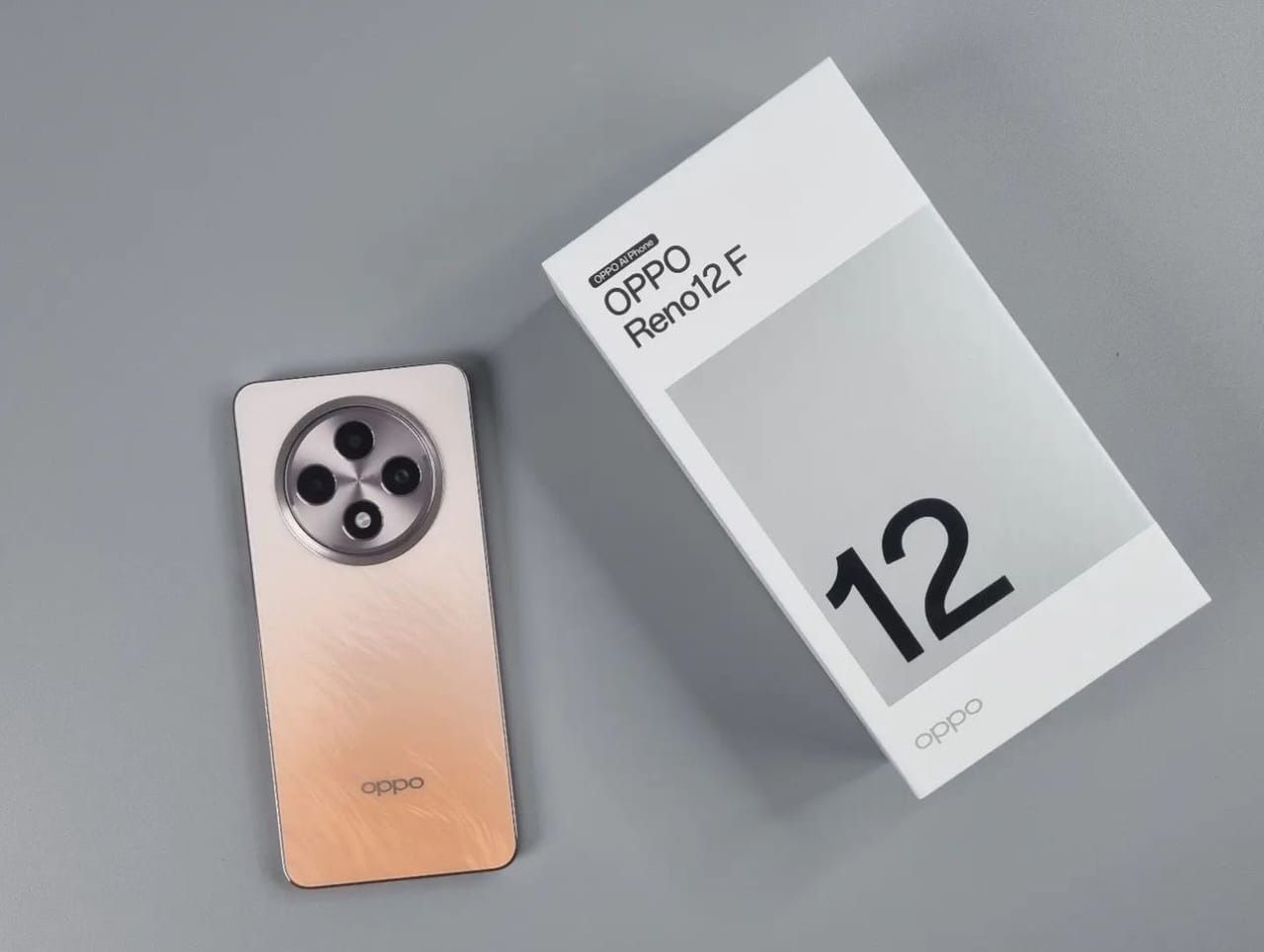 Oppo Reno 12F 4G Key Features RAM: 8GB Storage: 256GB OS:  , ColorOS 14 Camera: 50MP + 8MP + 2MP Selfie: 32MP Display: 6.67 inch, AMOLED,120Hz Processor: Qualcomm SM6225 Android 14 ,SMARTPHONES