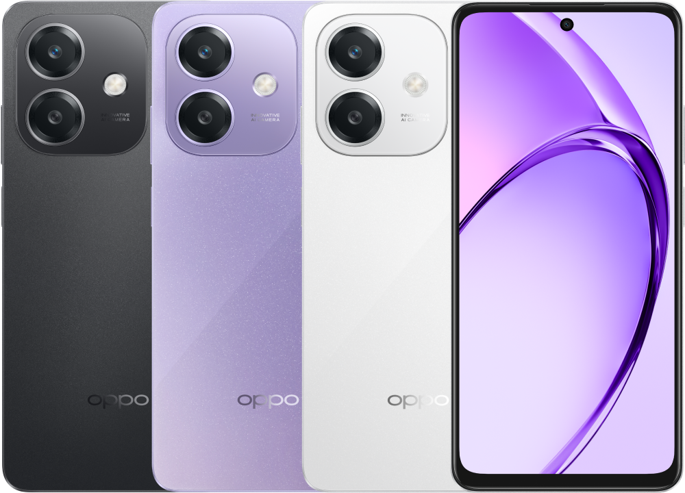 Brand New OPPO A3 256GB ROM+ 8GB RAM 50MP Main camera 15MP REAR CAMERA 4G 6.67 inches Android v14 5100mAh Batterty IP54dust and splash resistant Qualcomm Snapdragon 6s Gen 1 Smart phones
