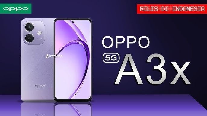 Oppo A3x 6.67-inch' 128GB ROM 4GB RAM"Battery: 5100mAh BATTERY CAPACITY Dual //SIM 120Hz refresh rate 8MP Rear camera 5MP Front camera Smart phone