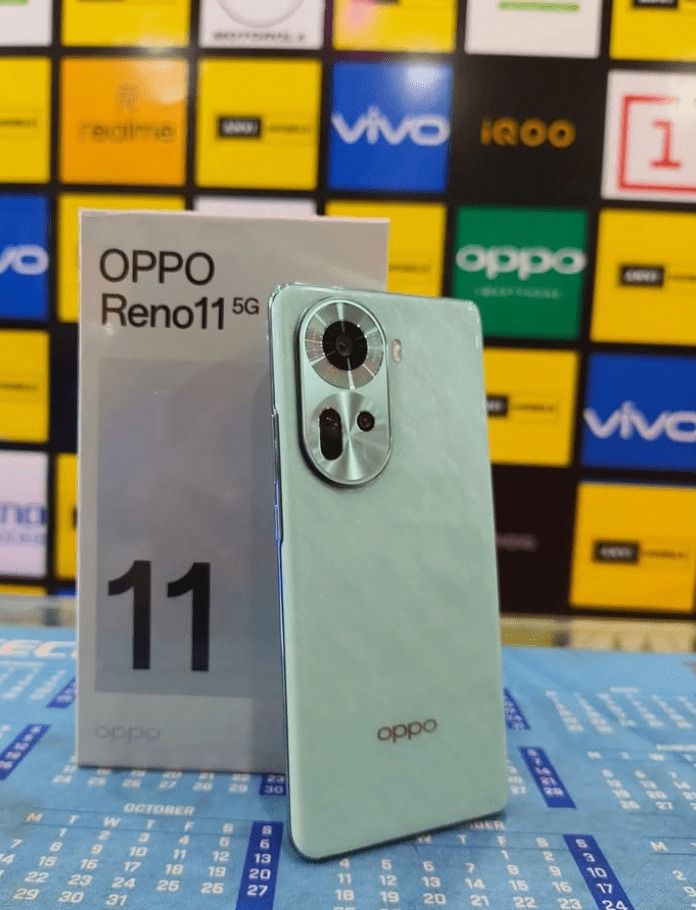 Oppo RENO 11 5G,12GB RAM + 256GB Storage Waterproof and dust resistant IP65 6.7",5000 mAh-Dual sim ,50MP Camera 67W 50000mAh Type C Charging system Android 14 Dual sim Side Fingerprint Smartphones
