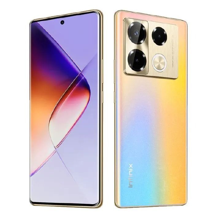 Infinix Note 40 PRO plus + 5G 256GB+16GB (8+8)GB RAM 6.78" Amoled Screen Wireless Charge Support Dual sim 5000mAh Battery 100W Charging 108MP Camera Android 14 MediaTek Helio G99 Ultimate Smart Phones