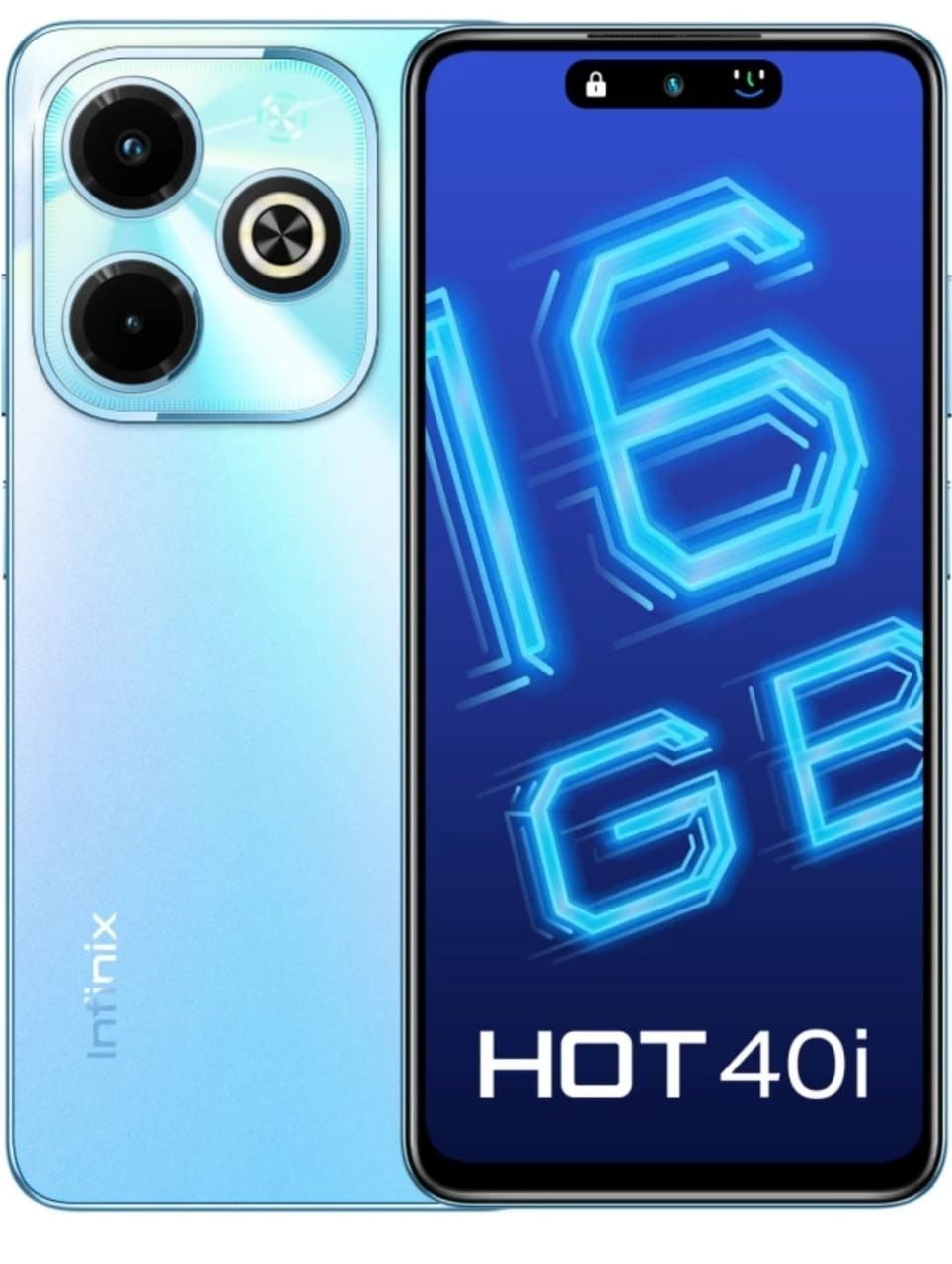 [Super Brand Sale] INFINIX HOT 40I 128GB ROM + 8GB RAM 90Hz PUNCH-HOLE SCREEN 50MP DUAL CAM 32MP Crystal Cam SIDE MOUNTED FINGERPRINT 18W TYPE C FAST CHARGER 5000mAh LONG LASTING POWER SMARTPHONES