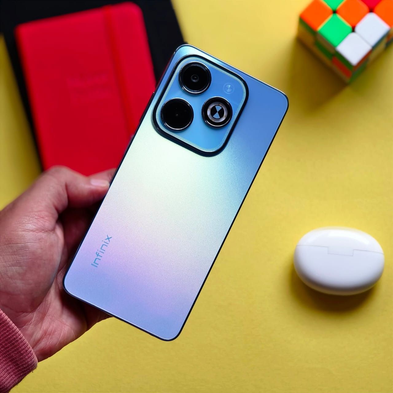 [Super Brand Sale] INFINIX HOT 40I 128GB ROM + 8GB RAM 90Hz PUNCH-HOLE SCREEN 50MP DUAL CAM 32MP Crystal Cam SIDE MOUNTED FINGERPRINT 18W TYPE C FAST CHARGER 5000mAh LONG LASTING POWER SMARTPHONES