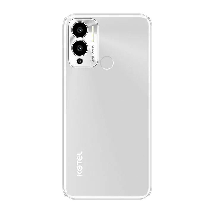 New Arrival KGTEL YOLO 3 32GB ROM 2GB RAM 6.6" HD+ Screen 5000mAh Dual 8MP AI Camera fingerprint unlocks Smart Phones White 128GB