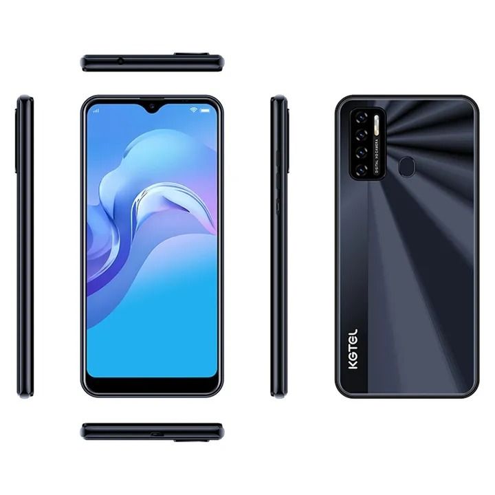 New Arrivals KGTEL YOLO 2 32GB ROM 2GB RAM 6.3" HD Screen 5000mAh Dual Sim 3G LTE Network 8MP AI Camera fingerprint unlocks Smart Phones