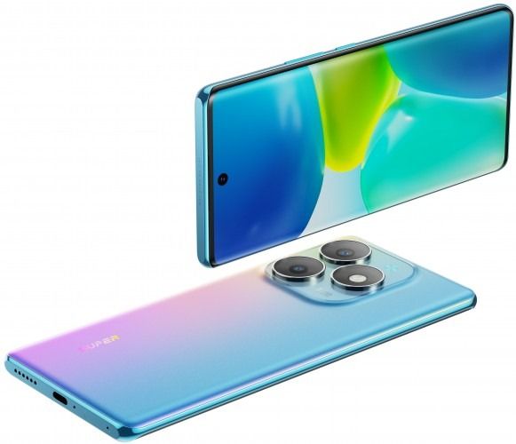 ITEL S23 Plus 6.78’’ FHD + AMOLED Curved Screen 256GB STORAGE UPTO 16GBRAM (8+8)GB 32 + 50MP AI Camera In-display Fingerprint Sensor 18W  Type C Charging System Android 13 GPT AI ASSISTANT Smartphones