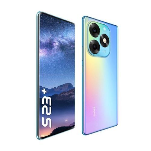 ITEL S23 Plus 6.78’’ FHD + AMOLED Curved Screen 256GB STORAGE UPTO 16GBRAM (8+8)GB 32 + 50MP AI Camera In-display Fingerprint Sensor 18W  Type C Charging System Android 13 GPT AI ASSISTANT Smartphones