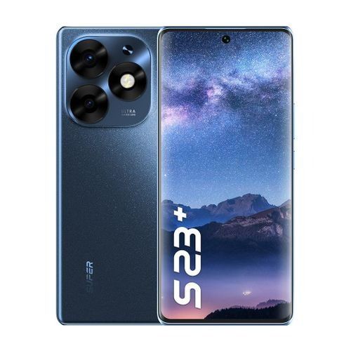 ITEL S23 Plus 6.78’’ FHD + AMOLED Curved Screen 256GB STORAGE UPTO 16GBRAM (8+8)GB 32 + 50MP AI Camera In-display Fingerprint Sensor 18W  Type C Charging System Android 13 GPT AI ASSISTANT Smartphones