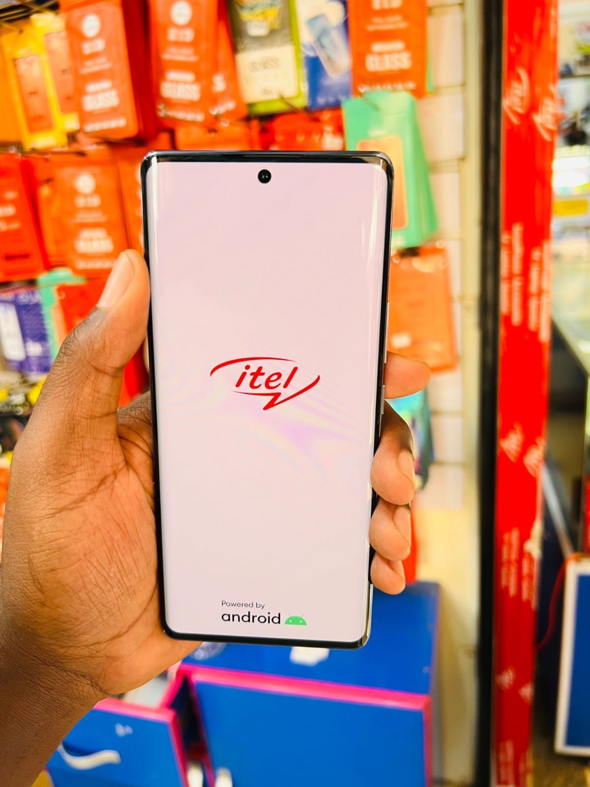 ITEL S23 Plus 6.78’’ FHD + AMOLED Curved Screen 256GB STORAGE UPTO 16GBRAM (8+8)GB 32 + 50MP AI Camera In-display Fingerprint Sensor 18W  Type C Charging System Android 13 GPT AI ASSISTANT Smartphones
