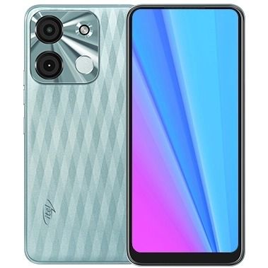 Brand New Itel A60s Dual SIM 64GB,(4+4) GB RAM 13MP Camera 5000mAh battery capacity  6.6 Inch HD + Waterdrop Full Screen Phone Fingerprint unlock smart phone