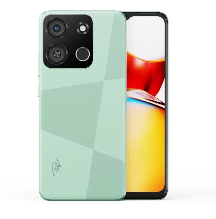 ITEL  A05S 32GB STORAGE 2GB RAM 4000mAh  battery capacity ANDROID13 GO 6.6" HD+ DUAL 8.0mp CAMERA FINGERPRINT unlock DUAL SIM SMART PHONE