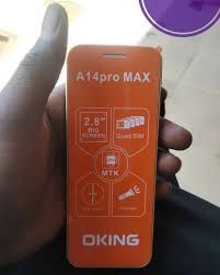 Oking A14 Pro Max With 4 SIM Cards. iPhone Design. 2300mAh Inbuilt Battery. featured phone