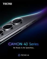 [BRAND NEW]  TECNO CAMON 40 256GB 8GB RAM,Display 6.78 inches,Battery 52mAh,main camera 50 MP, selfie 32MP,OS Adroid15, chipset 	Mediatek Helio G100 Ultimate (6 nm)