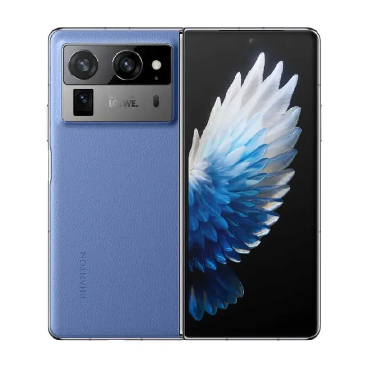 Tecno Phantom V Fold 2 5G, 512GB + 12GB RAM  5000mAh Glass front folded (Gorilla Glass Victus), plastic back, aluminum frame, Foldable LTPO AMOLED, Mediatek Dimensity 9000+ (4 nm) smartphones