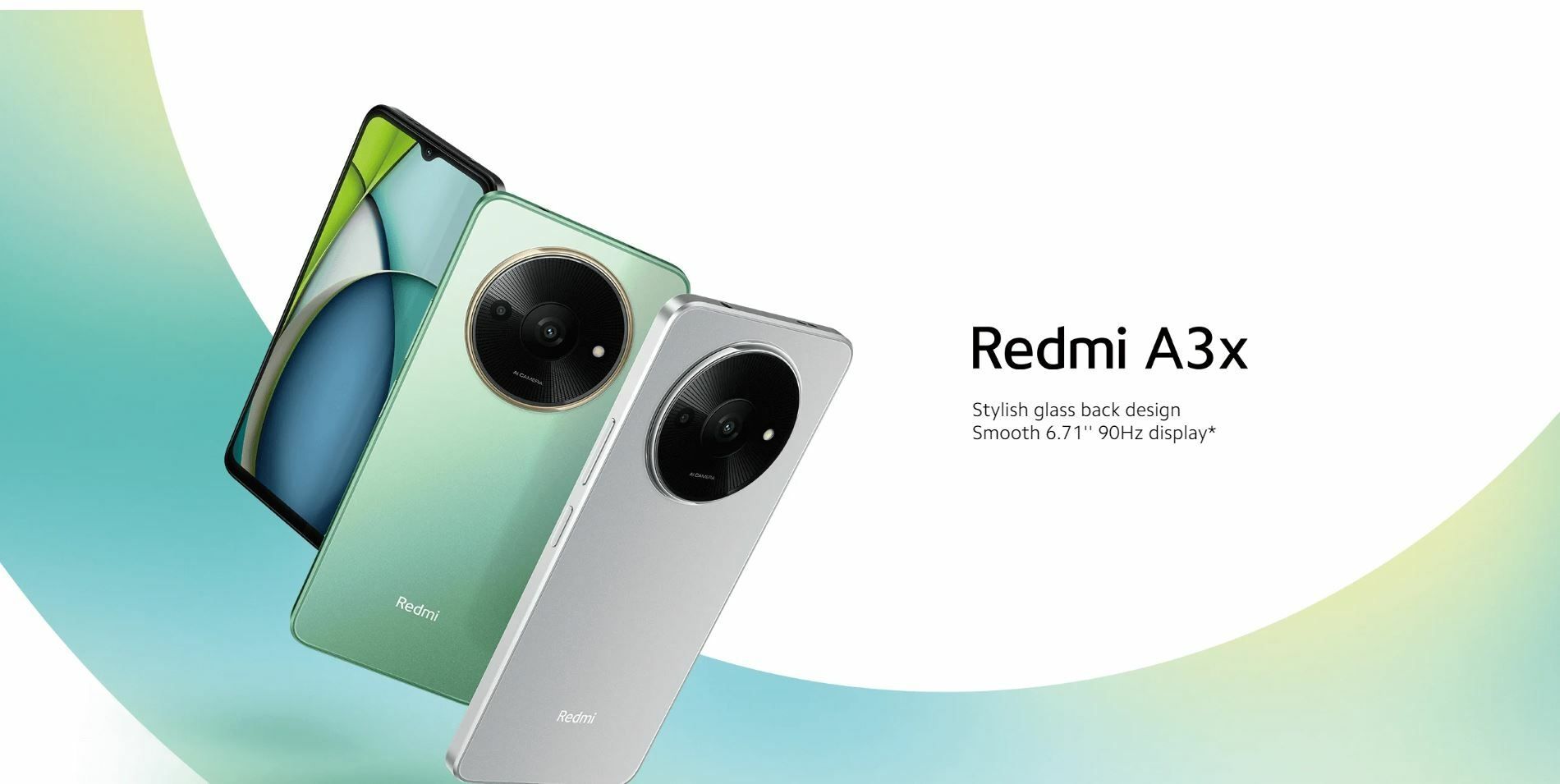 [BRAND NEW] XIAOMI Redmi A3X 128GB+4GB RAM 4G Network 6.71'' 5000mAh Battery 8MP AI Camera 5MP SELFIE 10W Fast Charging Fingerprint Sensor Android 14 Smart Phones