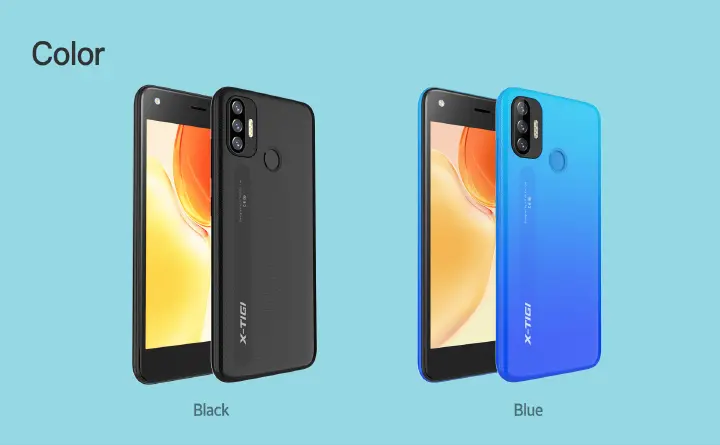 X Tigi V23 2GB RAM, 32GB ROM Processor MTK6580m Quad-core 1.3GHz Connectivity 3200mAh battery fingerprint unlock 8.0MP Back camera 5.0MP Selfie 12 months warranty brandnew smart phones phone