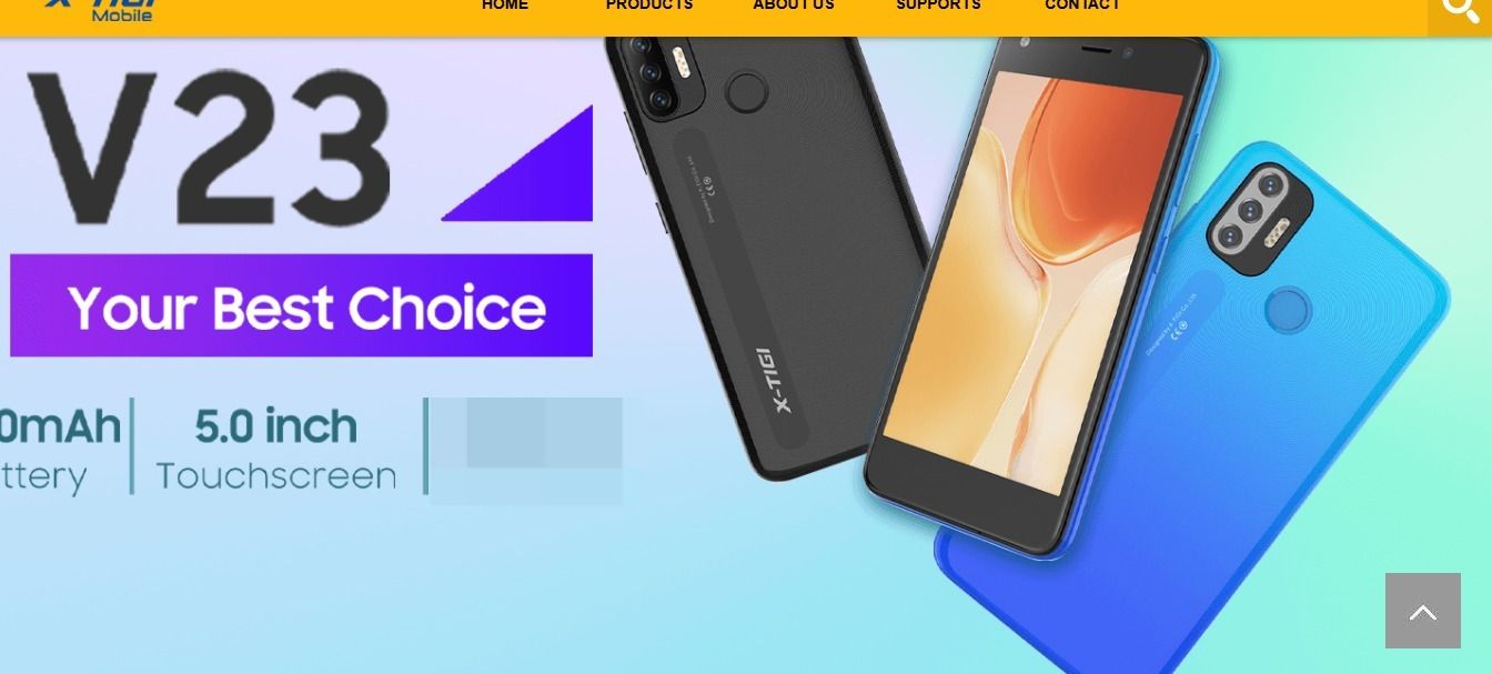 X Tigi V23 2GB RAM, 32GB ROM Processor MTK6580m Quad-core 1.3GHz Connectivity 3200mAh battery fingerprint unlock 8.0MP Back camera 5.0MP Selfie 12 months warranty brandnew smart phones phone