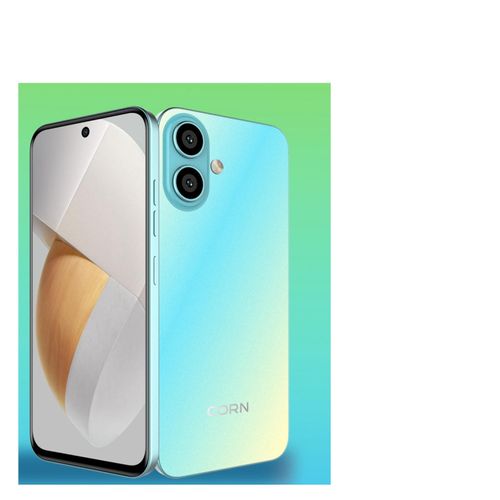 CORN C17 MAX 64GB Storage + 5GB (2+3)GB Extended Ram 6.67'' HD Hole screen 5000mAh Battery 3G network 13MP ultra camera 8MP Ai camera Dual speaker side-fingerprint smartphone