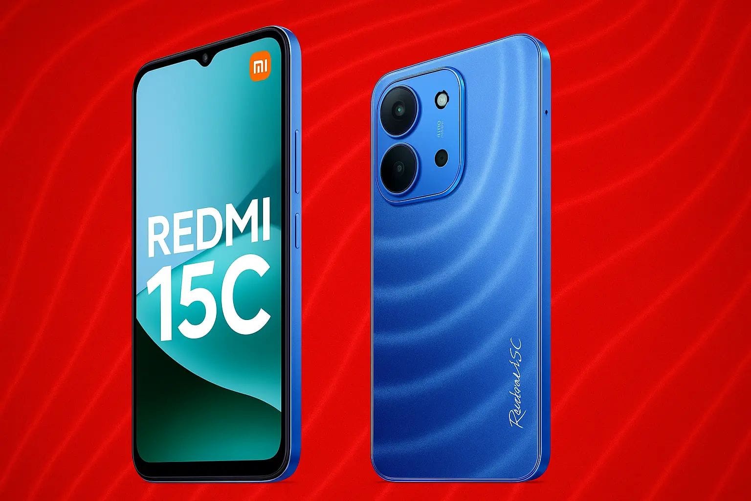 REDMI 15C 256B Storage UPTO 16GB(8+8)GB Extension Ram 6.9'' LCD 50MP Main Camera 6000mAh 33W Fast Charger Android 15 120Hz Refresh Rate Xiaomi Hyper OS 2 Side Fingerprint Smartphone smart phones
