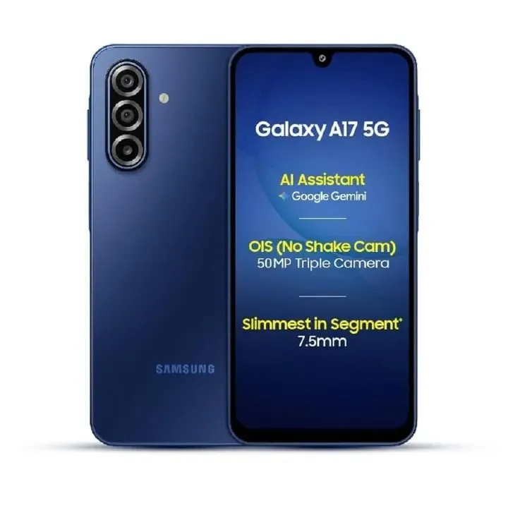 [ NEW ARRIVAL] Samsung Galaxy A17 5G 6.7'' 128 GB ROM + 6 GB RAM 90Hz 5000 mAh SUPER Almond 50 MP+ 13 MP Camera Android 15 USB TYPE --C 2.0,25W, Super AMOLED Fingerprint smartphones