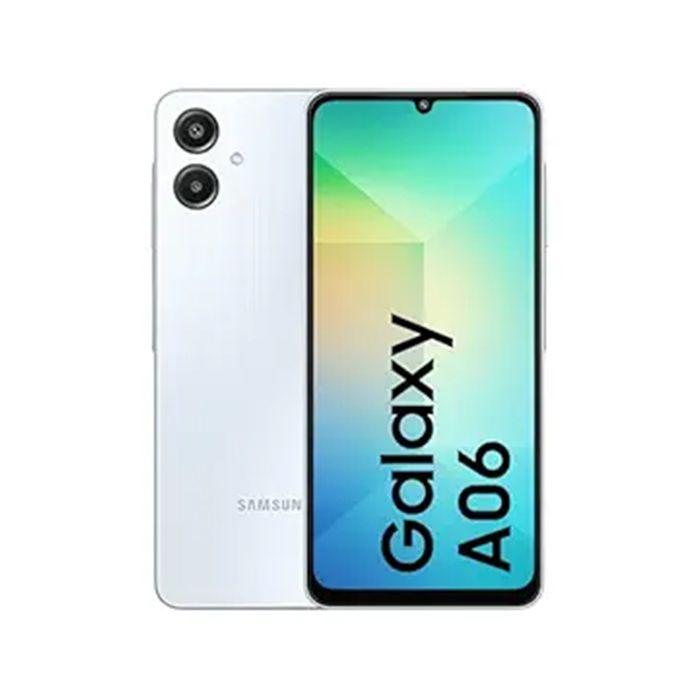 [Limited Offer] Samsung Galaxy A06 128GB+4GB MTK Helio G85 (12nm) 50MP Dual Camera 6.7" Large Display 5000mAh 25W Type-C Charge Android 14 Smart Phones Side Fingerprint Unlock phone