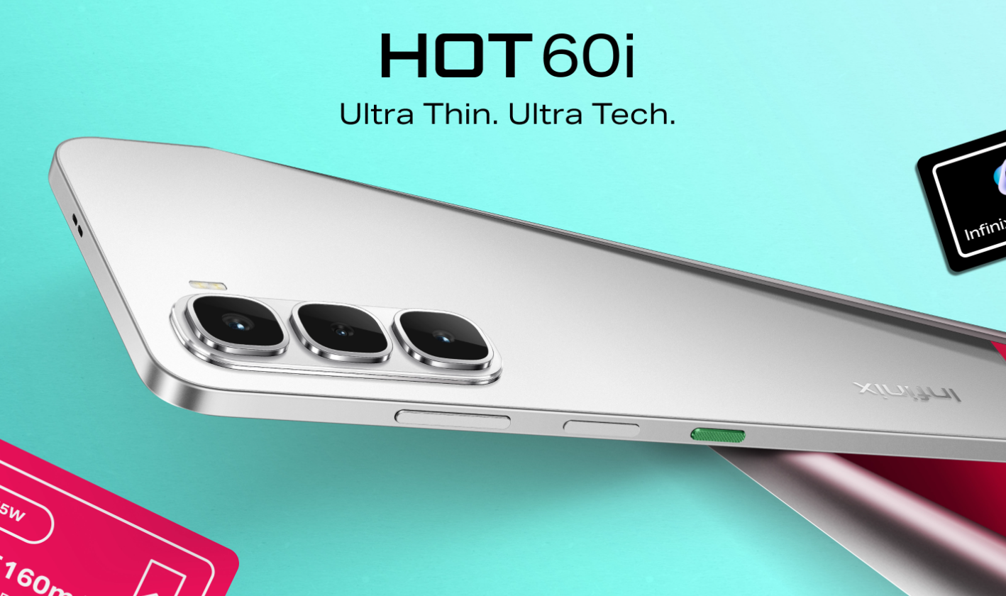 Infinix Hot 60i Upto 256GB+8GB 6.7" 120Hz Screen 4G Phone Dual SIM 5160mAh Battery 45W Charging 50MP Camera Fingerprint Lock Android 15 G81 Smart AI smart Phones smart pones