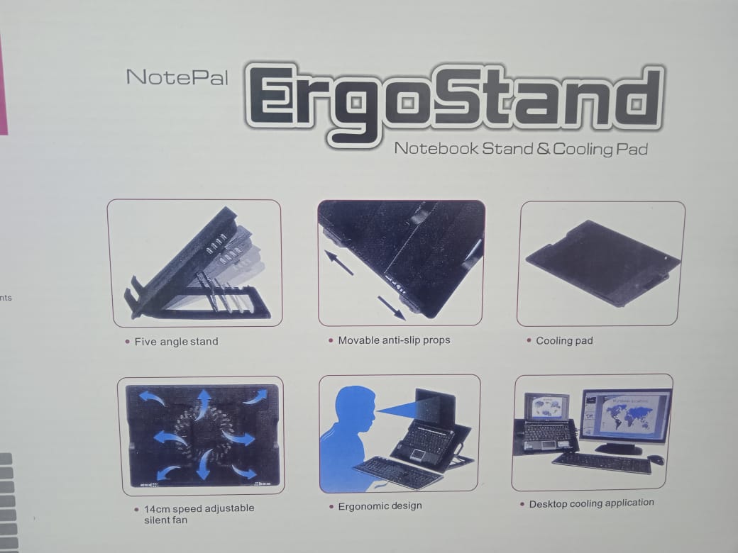 EgroStand Cooling Fan with adjustable stand