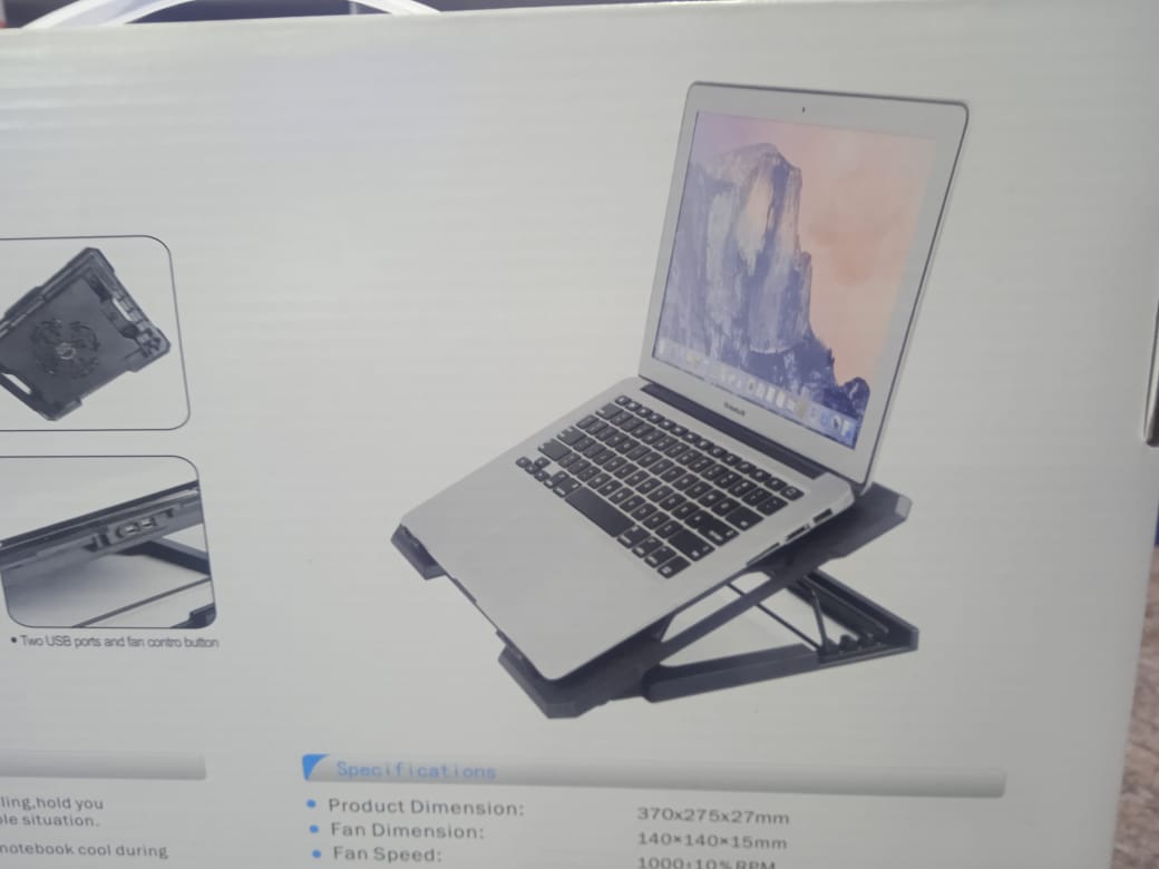 (LIMITED TIME DEALS)Cooling Laptop Fan S100 Laptop Fan and Stand