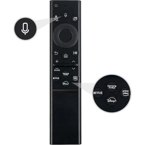 Samsung VOICE REMOTE CONTROL FOR Smart TVs Neo QLED 4K 8K, Neo QLED 4K UHD, Crystal UHD, QLED 4K, 4K UHD, UHD HDR, 4K UHD Smart Monitor, QD-OLED Ultra Curved Gaming Monitor, UHD HDR Smart Computer Mon