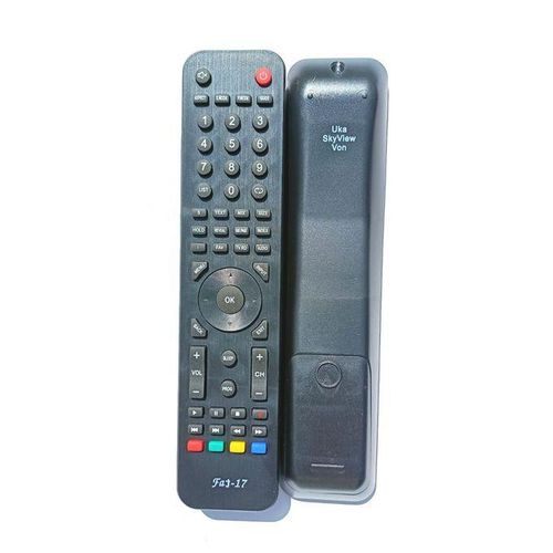 Remote Control Replacement Fat-17 For Uka, SkyView, Von Digital TV.