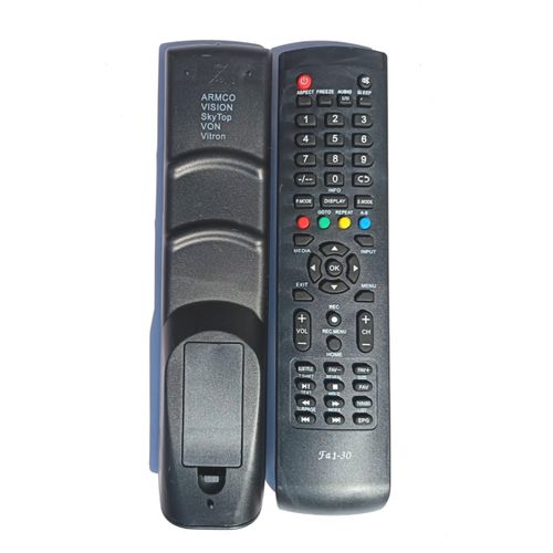 Remote Control Replacement Fat-30 For ARMCO, VISION, SkyTop, VON, Vitron Digital TV