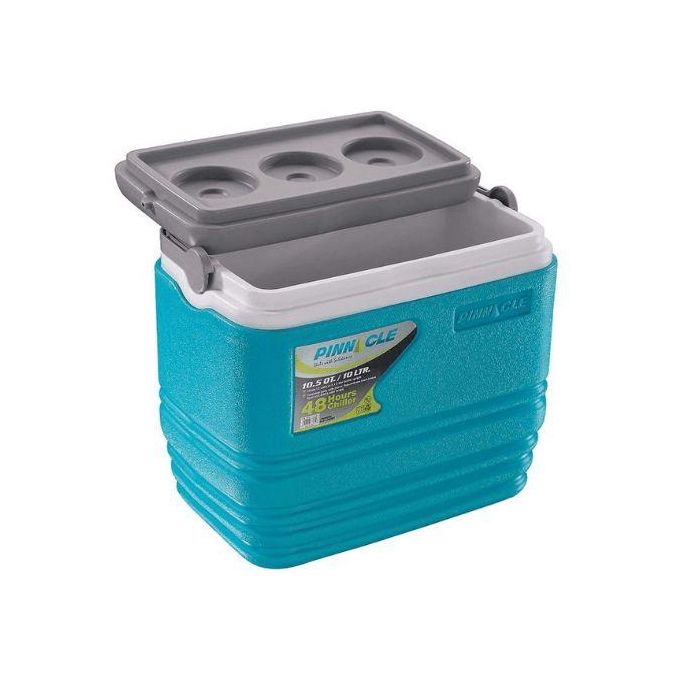 Pinnacle Cooler Box 10L Chiller Cool Box Portable For Ice / Medicine / Ice Pop Picnic Travel Hiking 48 Hours Keep Cool