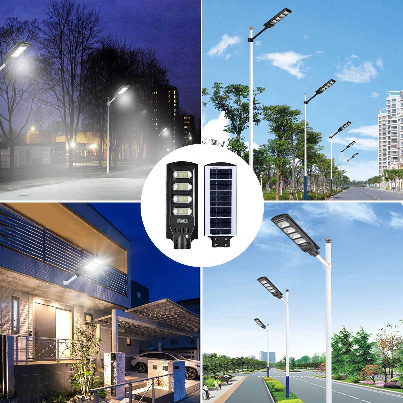 400W Solar Street Light Outdoor Waterproof 9900000 LM IP65 Solar Flood Lights Solar LED Flood Light Dusk to Dawn Lamp Commercial LED Lamp Solar Street Flood Light Outdoor Area Dusk To Dawn Wall Lamp