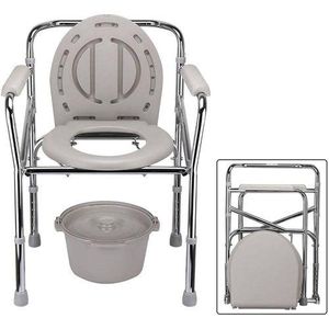 Folding Steel Commode Chair With Plastic Armrests
COMMOD CHAIR 894 Folding Steel Commode Chair With Plastic Armrests
COMMOD CHAIR 894 Folding Steel Commode Chair With Plastic Armrests