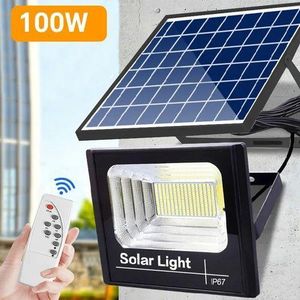🎇Solar Light 100W Watts LED Dusk To Dawn Solar Power FLOODLIGHT😶‍🌫️Built-in photoelectric sensor, Auto-on/Off Dusk to Dawn
Easy to install, waterproof, dustproof and durable
No pollution, energy sa