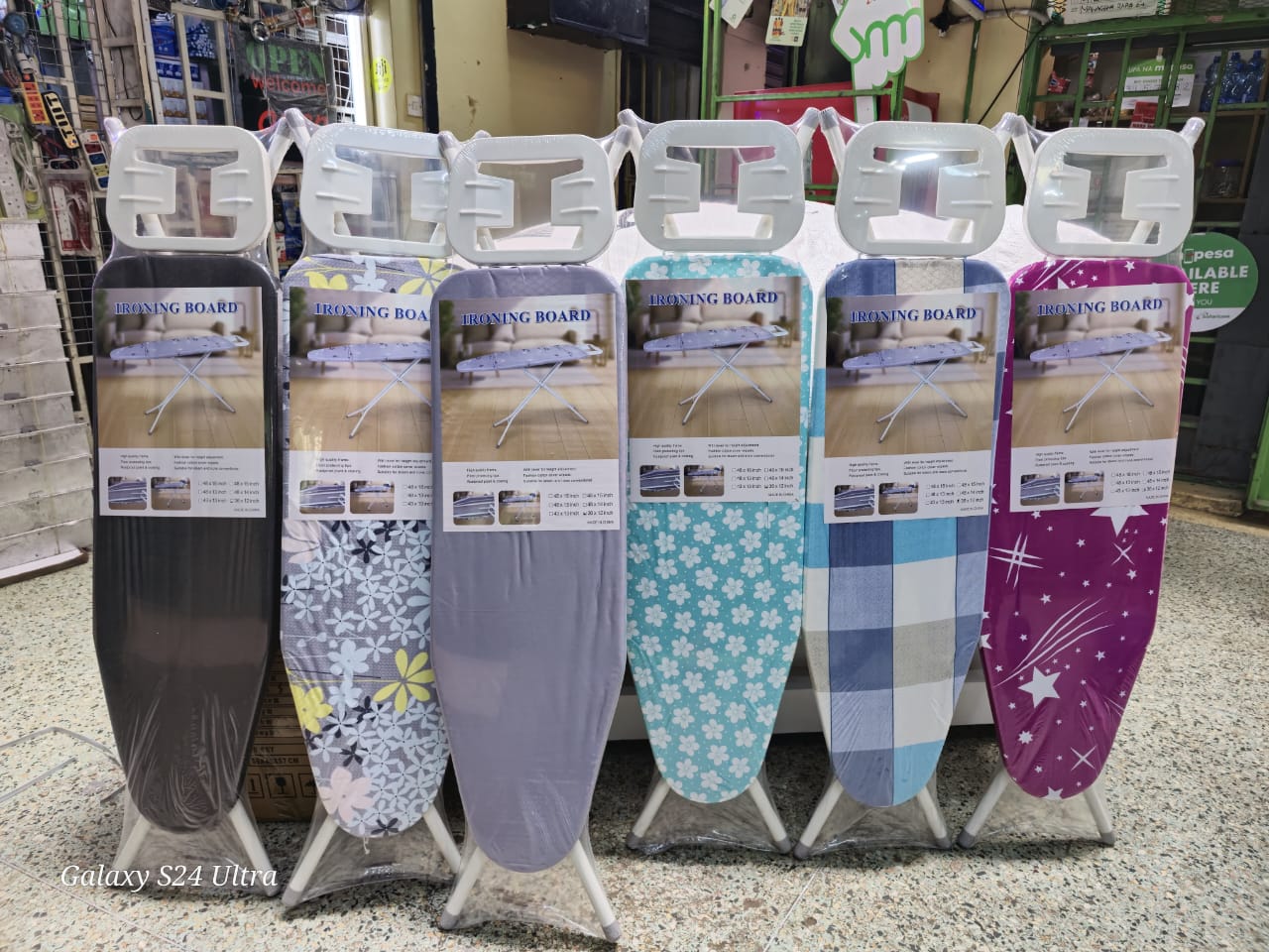 GOOD DURABILITY🎇Foldable Metallic Ironing Board, Adjustable Height Ironing Table, Portable Laundry Ironing Board😶‍🌫️durable metal frame and legs ensure stability, while the heat-resistant cover pro