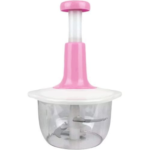 Manual Food Processor, Vegetable Slicer And Dicer.Vegetable food chopper, Handy Manual Chopper, Non-Electric Food Processor & blender with Stainless Steel Blades, Salad Spinner ,Manual Food Processor,