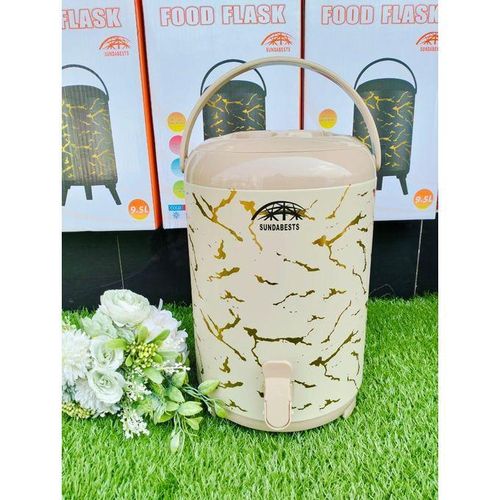 🔥 In stock💥SUNDABESTS Single Tap 9.5 Litres Beverage Flask with Marble Effect
☑️ Tea urn marble
☑️CODE 1420
☑️ 9.5 litres