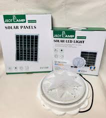 🌟 JSOT Powerful Solar Ceiling Light With Solar Panel + Remote Control, Indoor Home Lighting, 3 Color (Warm, Neutral, White), Energy Saving, All Weather panel, Lighting hours 10-12 hours 🌟