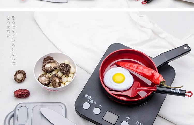 61pcs kids kitchen cookware playset toy set for cooking || Ability training- vision, intellectual development,hands on brain, grasping,sensor