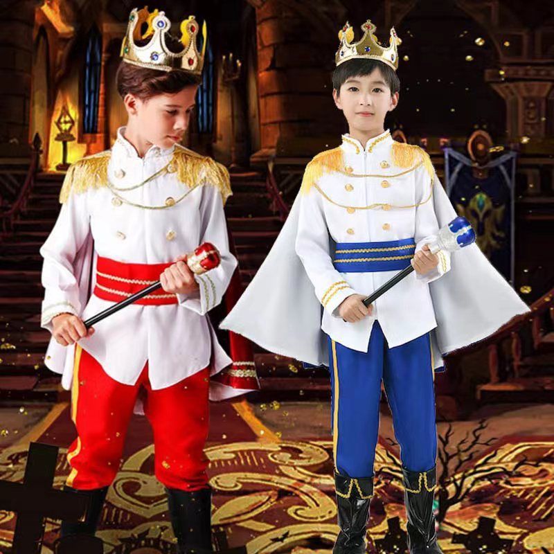 LIMITED!!! Professional Children's king cosplay costume