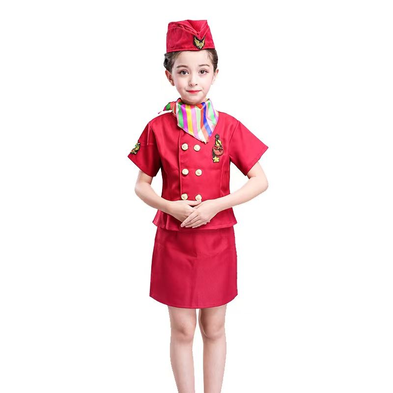 Professional Children's flight ✈️ attendant cosplay costume || CBC requirements for career purposes