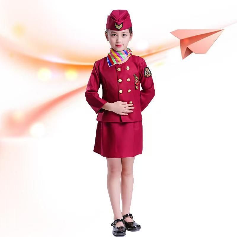 Professional Children's flight ✈️ attendant cosplay costume || CBC requirements for career purposes