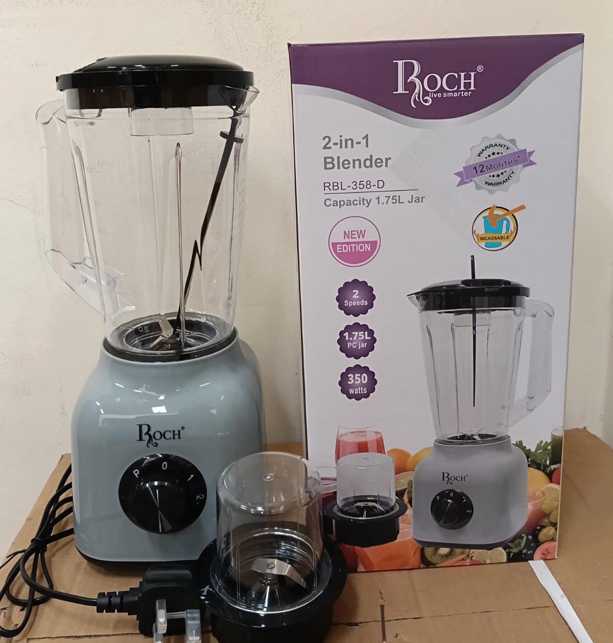 2 in 1 Professional Countertop Blender Commercial Blender Home Appliances Products Kitchen Appliances