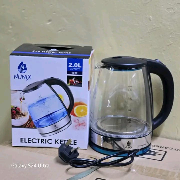 Glass Electric Kettle Automatically Auto Power Off Stainless Steel Anti Hot Electric Kettle Household vision