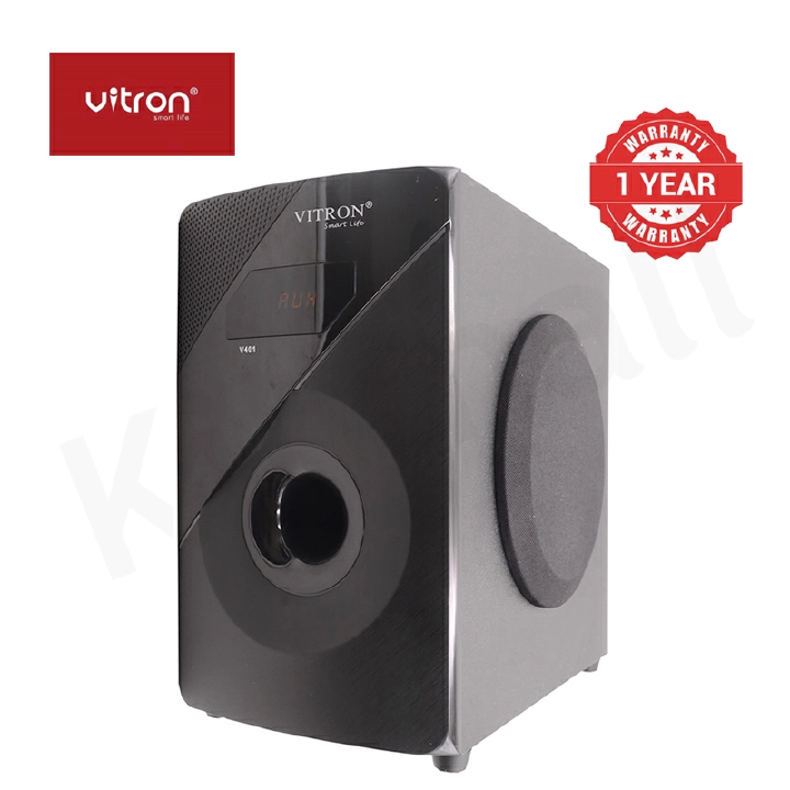 Vitron V401 2.1CH Multimedia Bluetooth Woofer Home Audio System Speaker System AC/DC Subwoofer 5000W with Remote Control