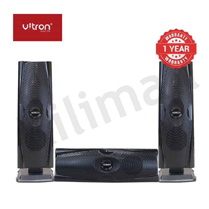 Quality Vitron V635 3.1CH Multimedia X-Bass Speaker System Home Theatre System AC/DC Subwoofer Bluetooth Woofer USB/SD/FM Home Audio System with Remote Control